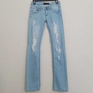 Light Wash Ripped Jeans - NOT USED